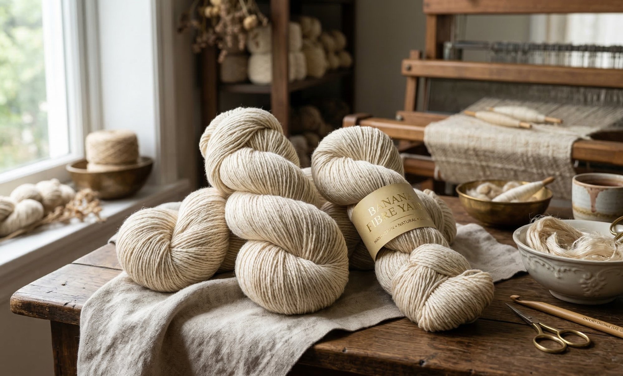 Banana Fibre Yarn